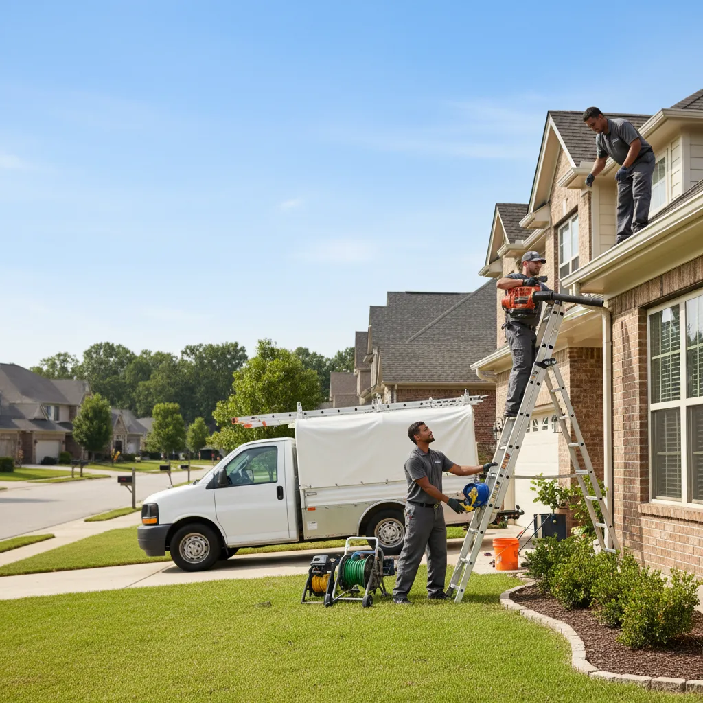 Home Gutter Service in Eaton, OH near me